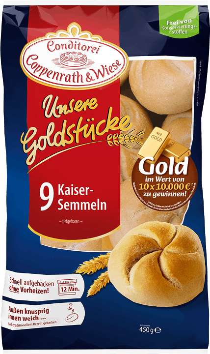 Unsere Goldstücke 9 Kaiser-Semmeln